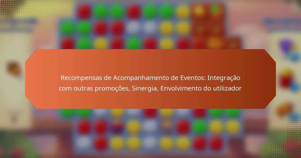 Recompensas de Acompanhamento de Eventos: Integração com outras promoções, Sinergia, Envolvimento do utilizador